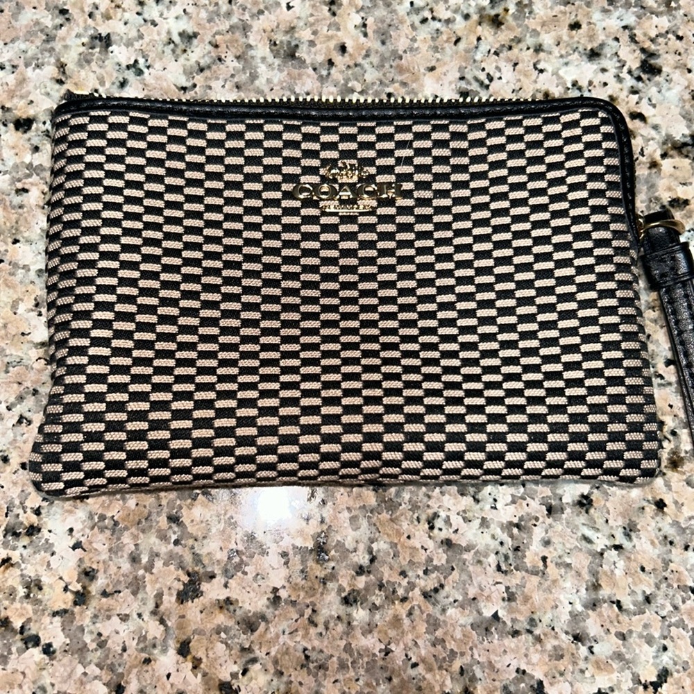 Coach wristlet.